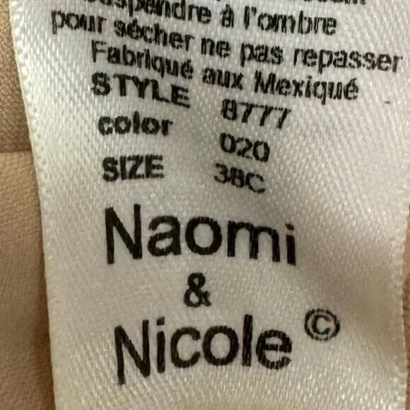 Naomi & Nicole nude strapless slimming slip shapewear size 38C - Picture 6 of 7